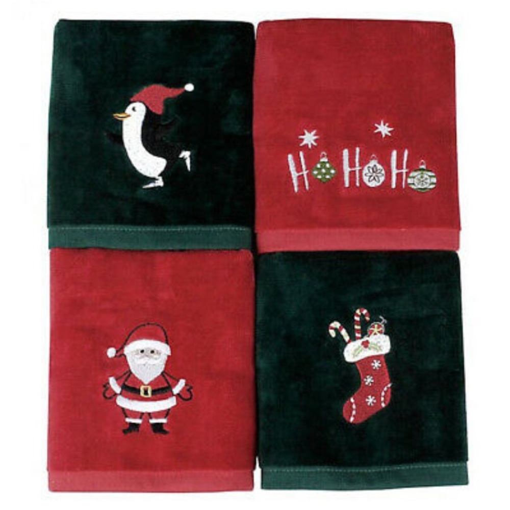 (NWT) Winter Wonderland Christmas Fingertip Towels